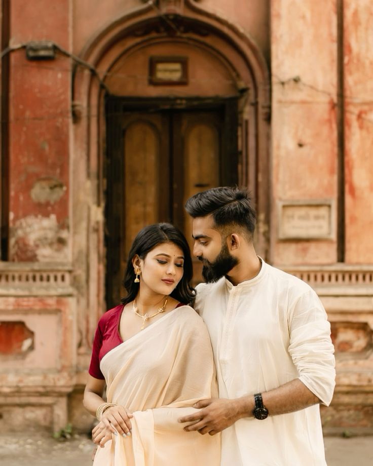 Beautiful pre-wedding couple moment captured perfectly