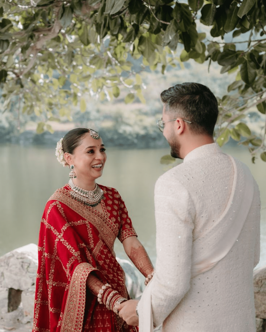 Indian bride traditional attire
