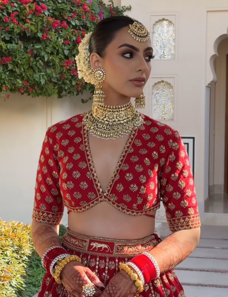 Happy couple posing for wedding album